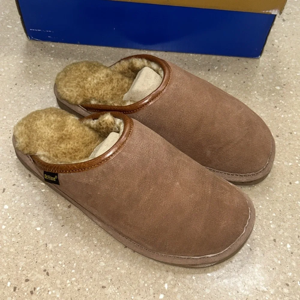 Old Friend men’s scuff slippers Size 10.5-11.5 - Picture 7 of 8